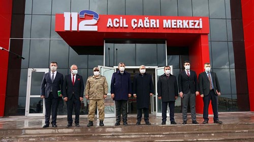 112 Acil Çağrı Merkezi Göreve Başladı